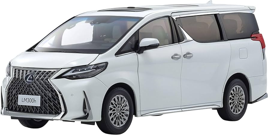 Lexus LM ホワイト ミニカー 1/18 Toyota Lexus LM LM500h White