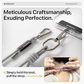 Amazon.com: MAGEASY Universal Cell Phone Lanyard - Anti-Theft Rope