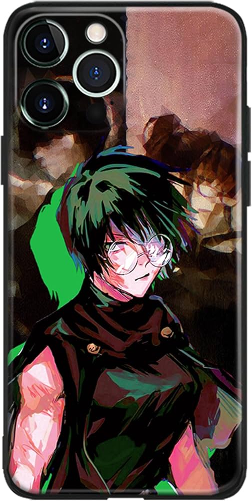Amazon.com: Akatxezy Anime Case for iPhone 16 Pro, Black Soft TPU
