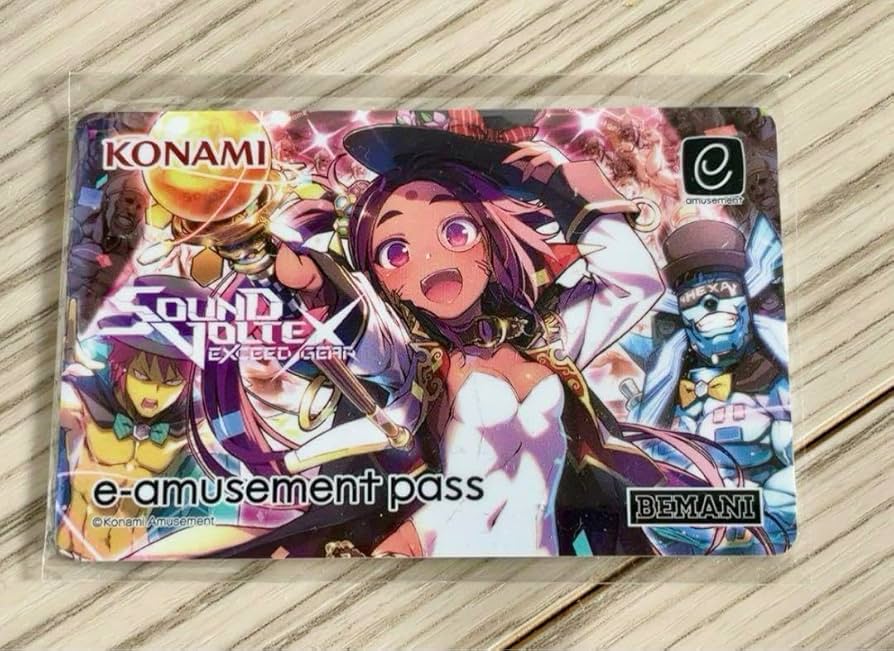 SOUND VOLTEX 9th KAC 限定e-amusement pass SDVX 9周年限定e