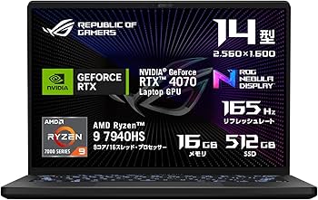 Amazon.co.jp: ASUS Gaming Laptop ROG Zephyrus G14 14