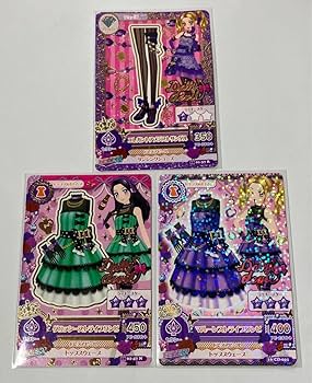 Amazon.co.jp: アイカツカード 白樺リサ 大地のの ドーリーデビル 3枚