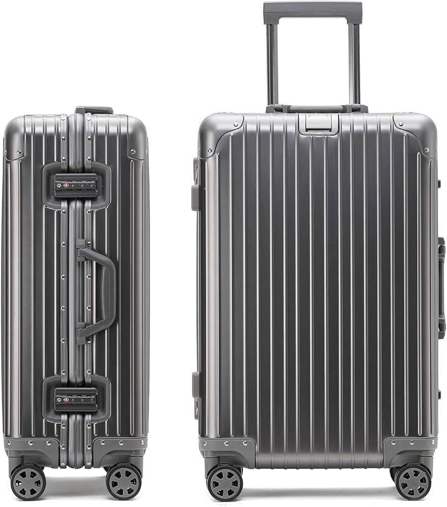 Amazon.co.jp: [Voxkin] スーツケース アルミ合金ボディ キャリー