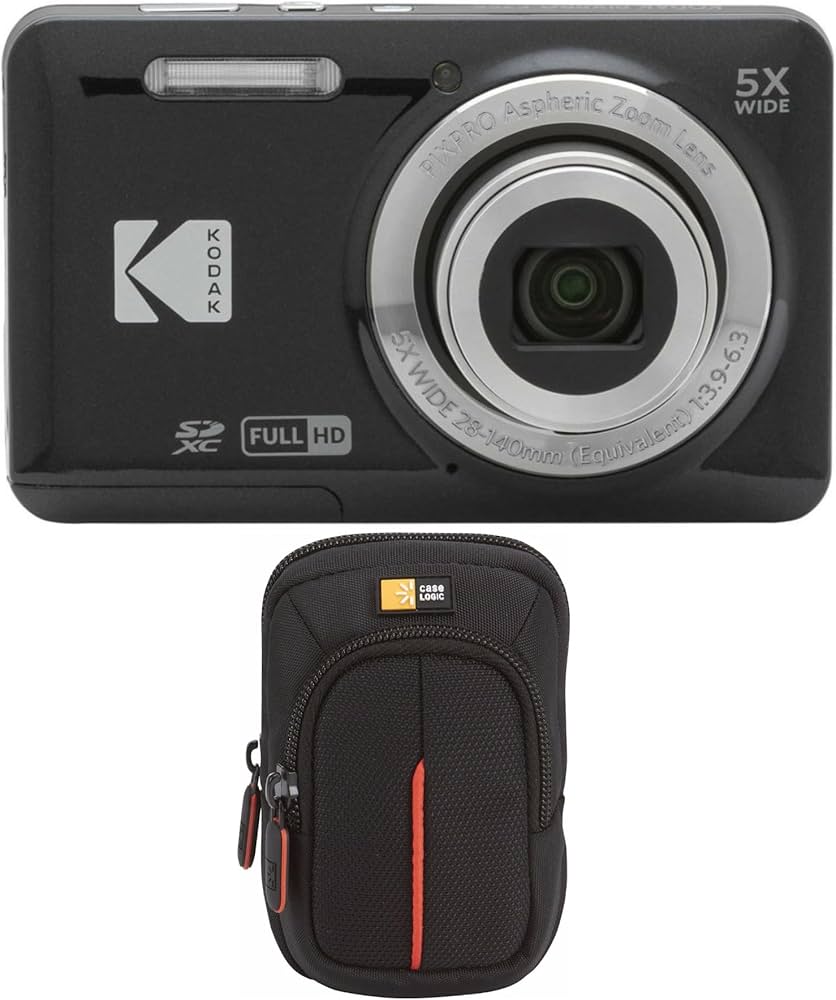 Amazon.com : Kodak PIXPRO Friendly Zoom FZ55 Digital Camera (Black