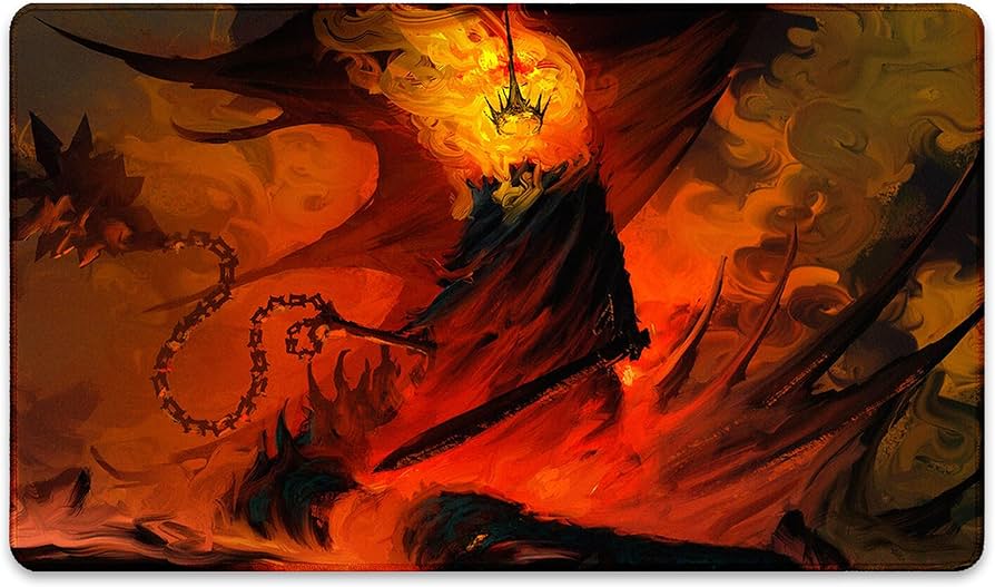 Amazon.com: Paramint No Man Can Kill Me (Stitched) - MTG Playmat