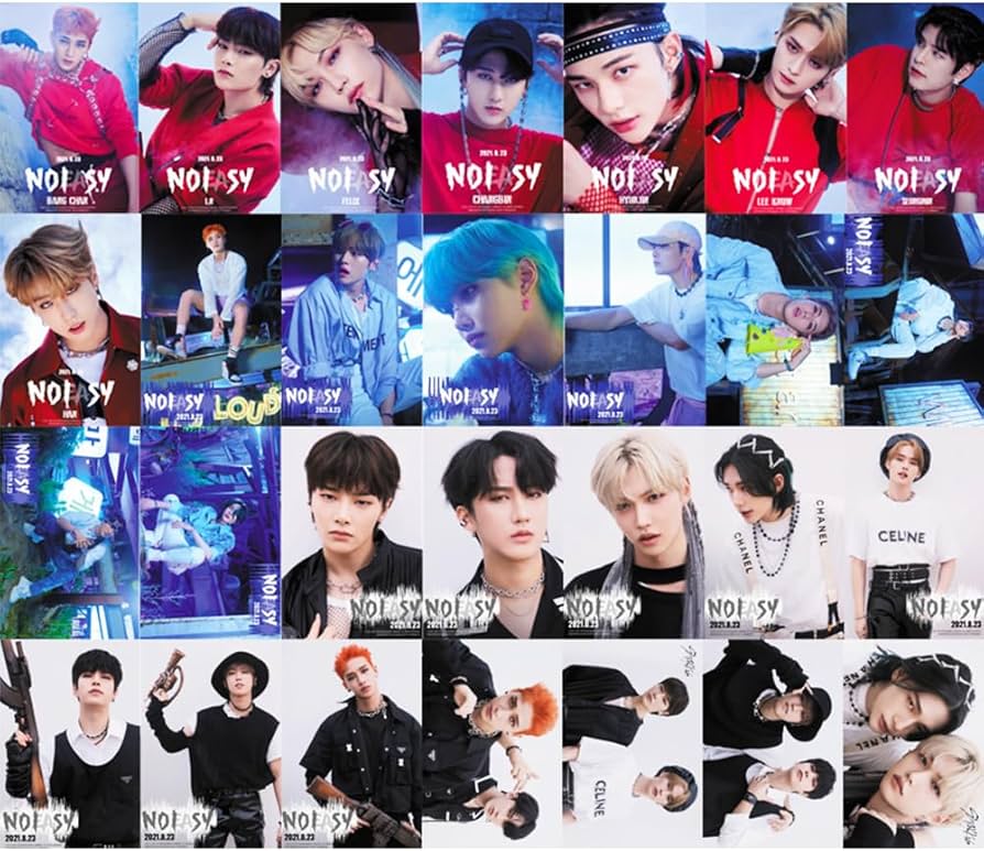 Amazon.com: Funwaretech Stray Kids NO EASY Photocards 55Pcs 2nd