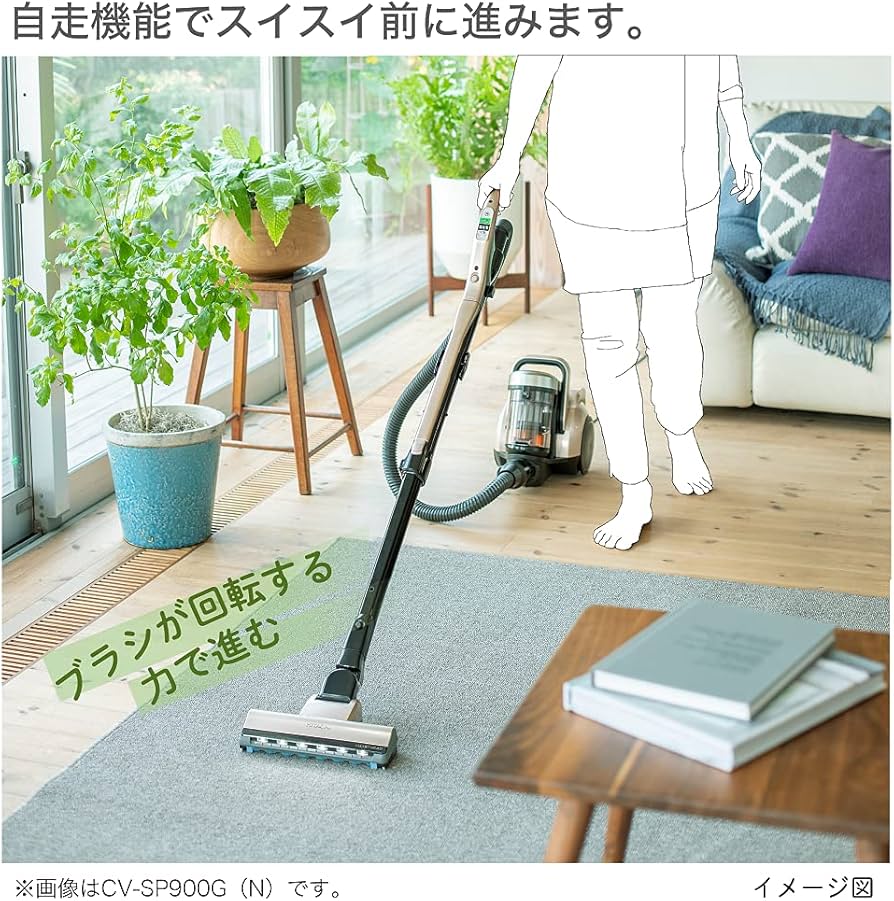 Amazon | 日立 掃除機 サイクロン コード式 軽量ボディ LED搭載 自走