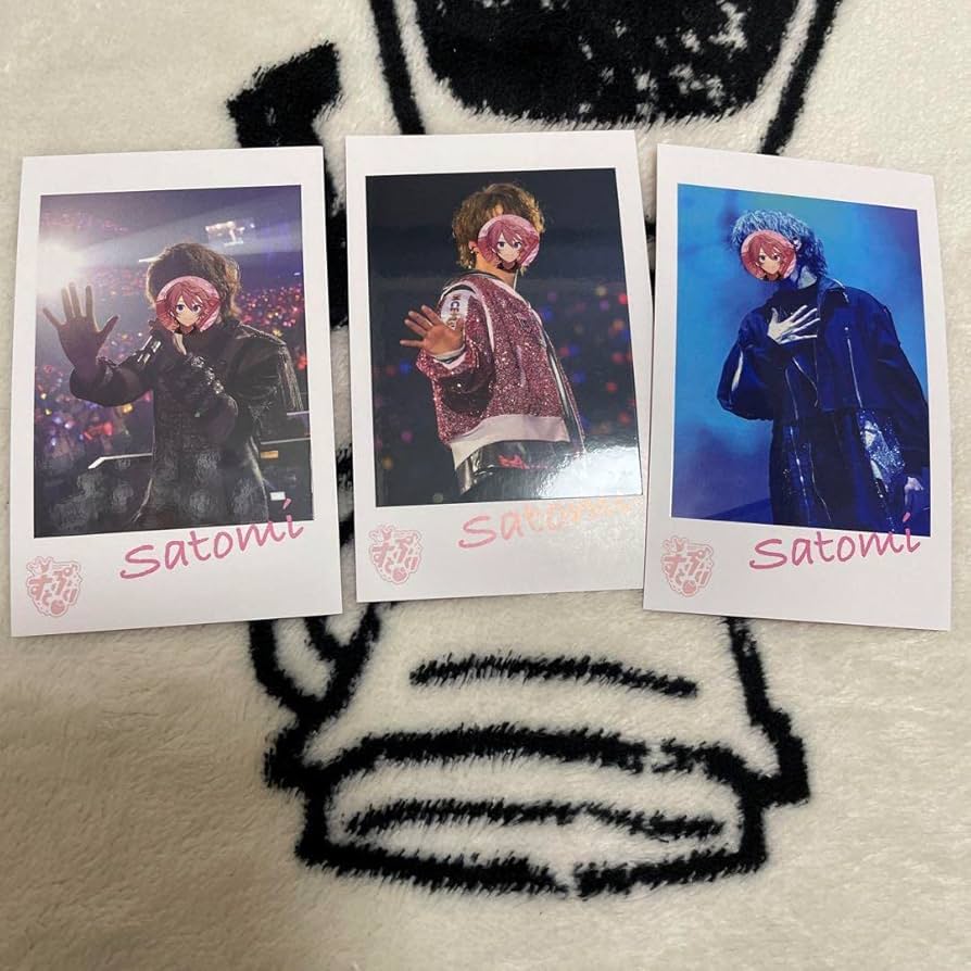 Amazon.co.jp: さとみくん アリーナツアー後半 チェキ風ブロマイド X