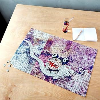 Amazon | Murakami Takashi 村上 隆 ジグソーパズル MOMA 限定 1000