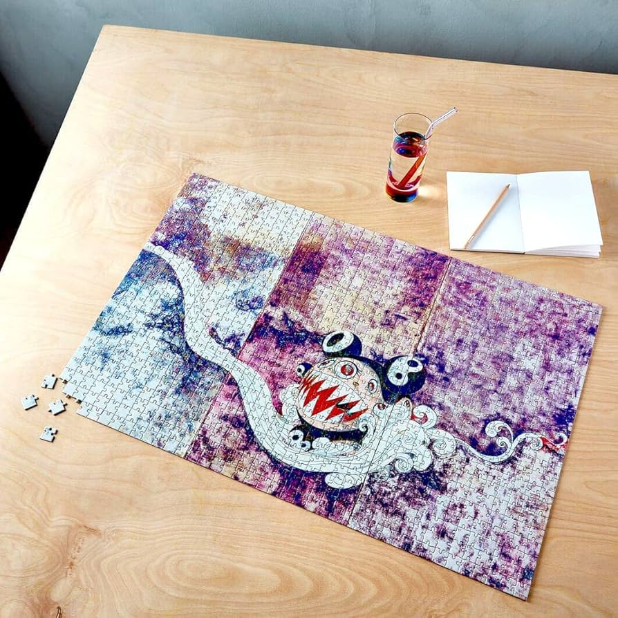 Amazon | Murakami Takashi 村上 隆 ジグソーパズル MOMA 限定 1000