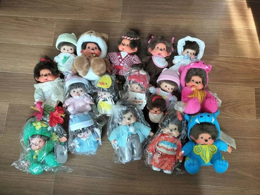 Amazon.co.jp: レア モンチッチ ベビーチッチ ぬいぐるみ セキグチ