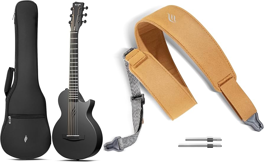 Amazon.com: Enya Nova Go Mini Carbon Fiber Acoustic Guitar 1/4
