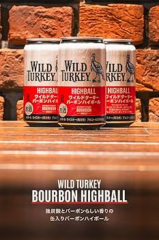 Amazon.co.jp: WILD TURKEY (ワイルドターキー) バーボンハイボール缶