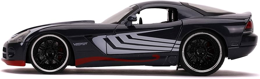 Amazon.com: Jada Marvel 1:24 Dodge Viper Die-cast Car with 2.75
