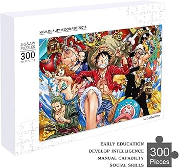 Amazon.co.jp: ワンピース／ONE PIECE ジグソーパズル 木製 パズル