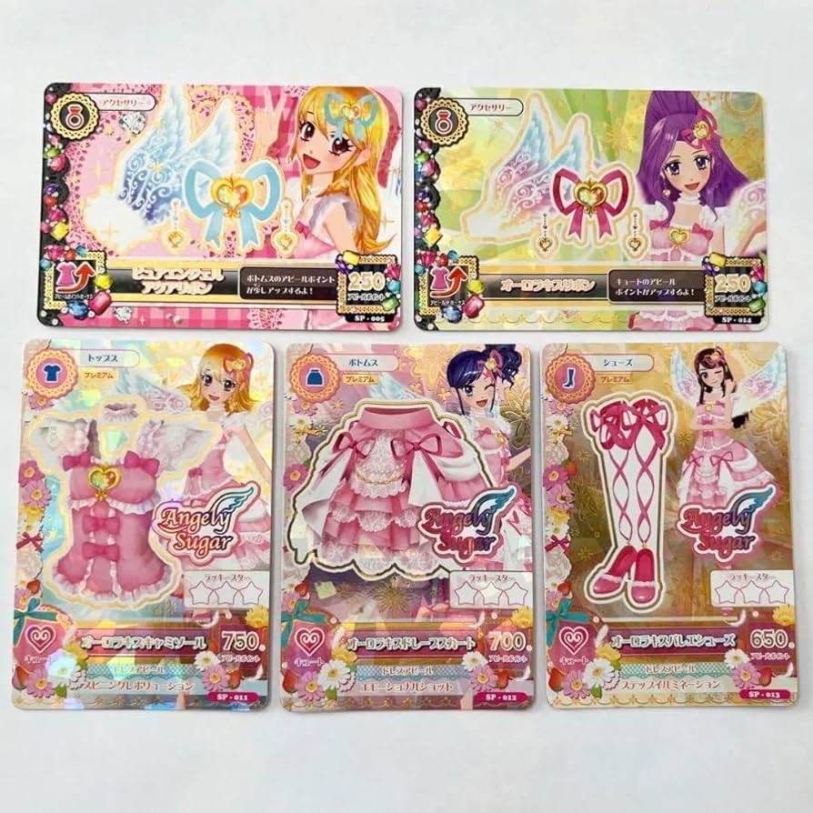 星宮いちご アイカツカード エンジェリーシュガー オーロラキスコーデ