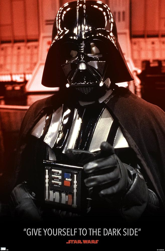 Amazon.com: Star Wars: Return of the Jedi - Darth Vader Wall