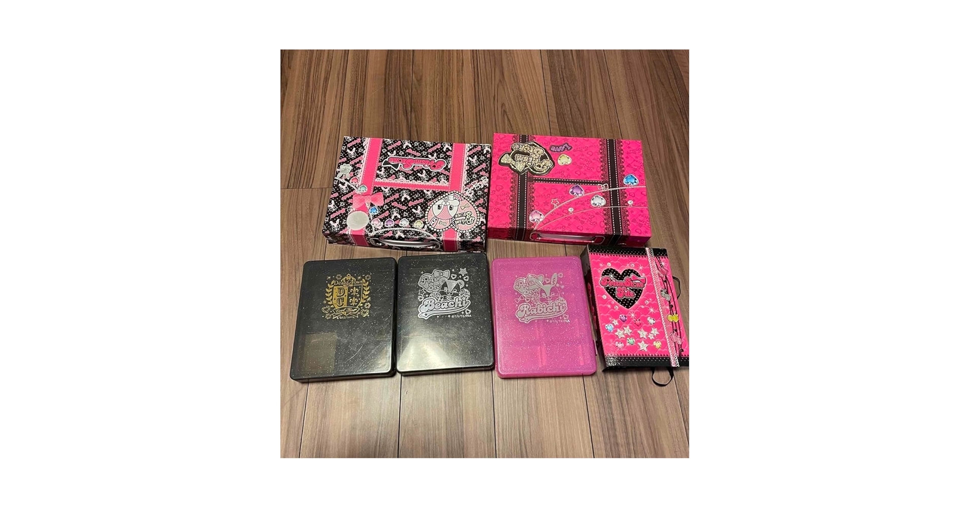 プリティーリズム あいら トランク 透明ケース3点つき 激レア 大幅