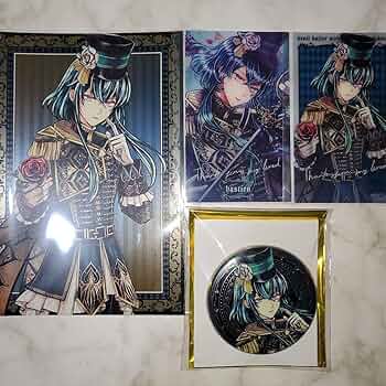 あくねこ展 メタル 缶バッジ バスティン