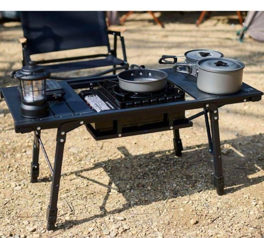 Alpen Outdoors アルミユニットテーブル88 開封済み未使用 Alpen