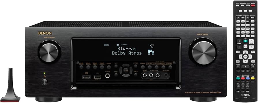Amazon.co.jp: Denon AVサラウンドレシーバー 7.2ch Dolby Atmos/Wi-Fi