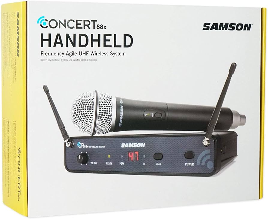 Amazon.com: Samson Concert 88x Handheld Wireless System (K Band