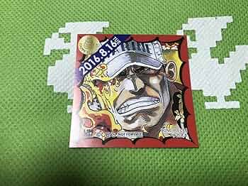 ONEPIECE 365日ステッカー クザン サカズキ ボルサリーノ ONEPIECE 365