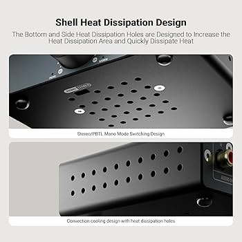 Amazon.co.jp: AIYIMA A07 MAX HIFI パワーアンプ 2チャンネルホーム