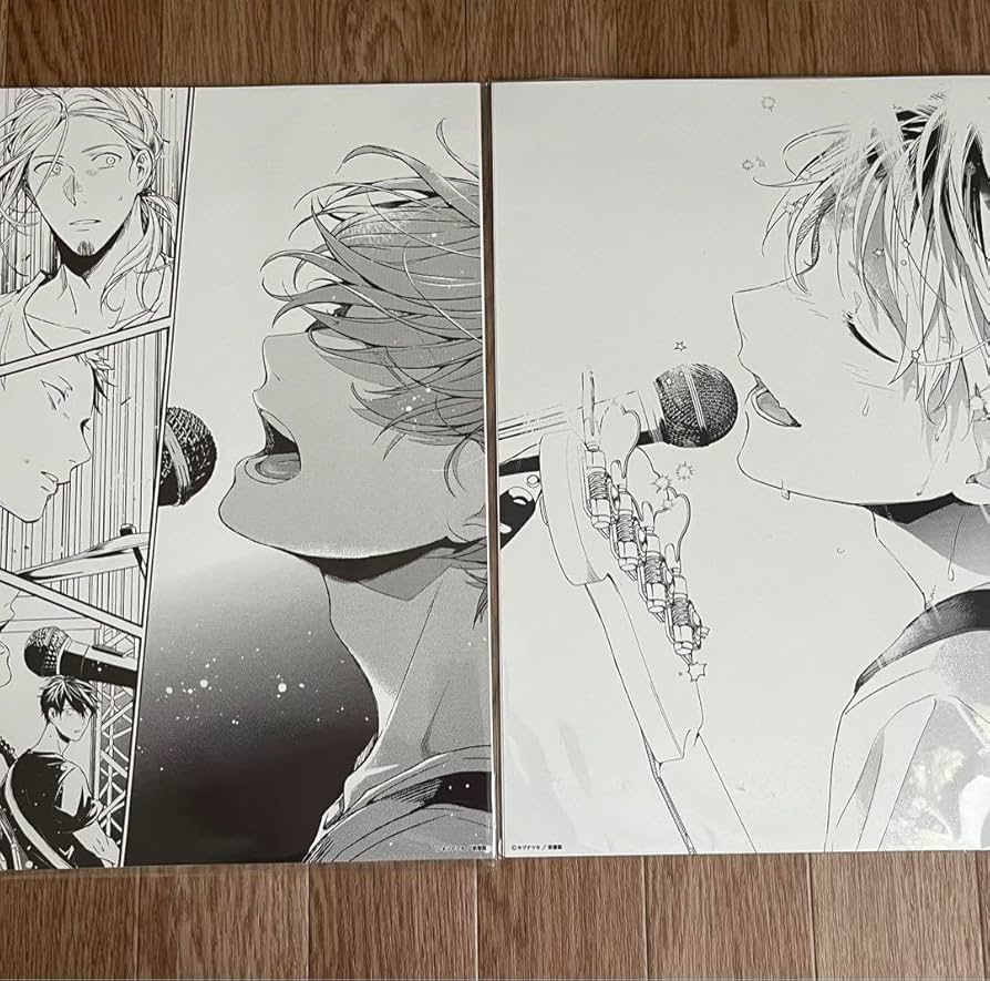 ギヴン展 複製原画 鹿島柊 2種 ギヴン展 複製原画 鹿島柊 2種 -