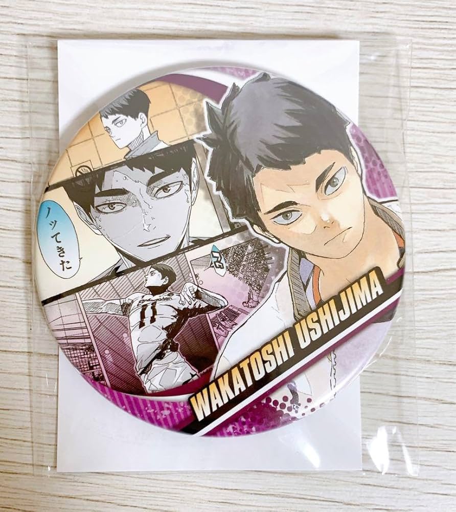 ハイキュー!! A page of youth缶バッジ 牛島若利 ハイキュー!! A page