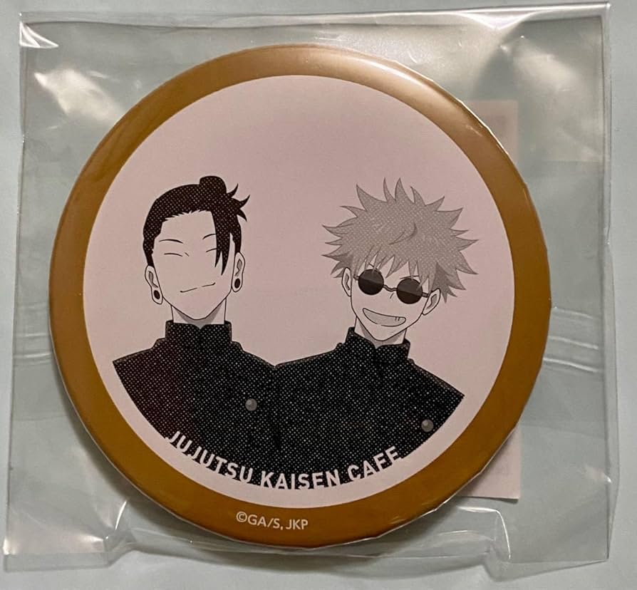 呪術廻戦 カフェ 缶バッジ 五条悟 渋谷事変