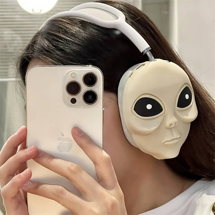 Amazon.com: Skull Alien Headphone Cover Compatible with AirPods