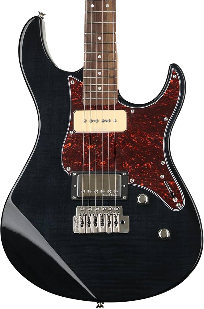 Amazon.com: Yamaha Pacifica PAC611VFM TBL Solid-Body Electric
