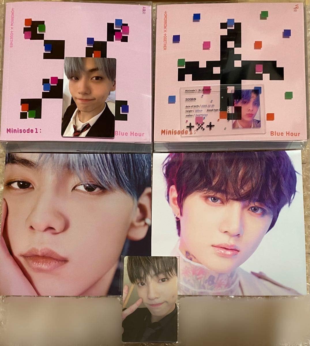 ボムギュ bluehour ラキドロ トレカ TXT ボムギュ Blue Hour ラキドロ