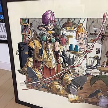 鳥山明の世界展/クロノトリガーB4ポスター 鳥山明の世界展/クロノ