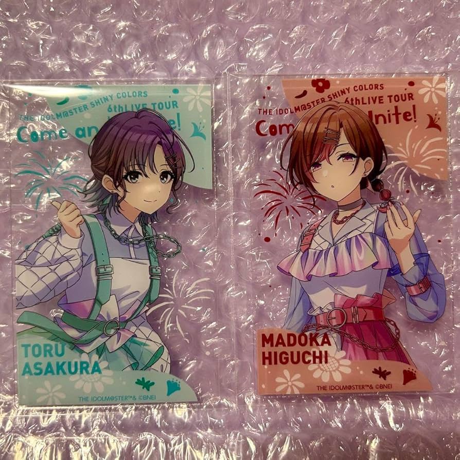 Amazon.co.jp: シャニマス 6th アクリルカード 浅倉透 樋口円香 : おもちゃ