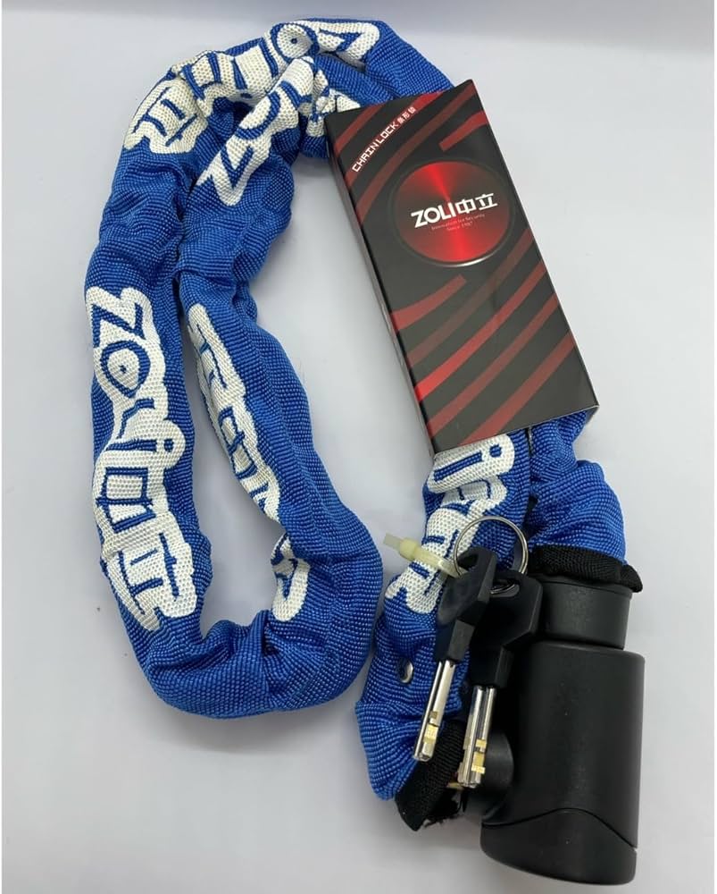 Amazon.co.jp: ZOLI中立 盗難防止チェーンロック 6φ×1200mm: 車＆バイク