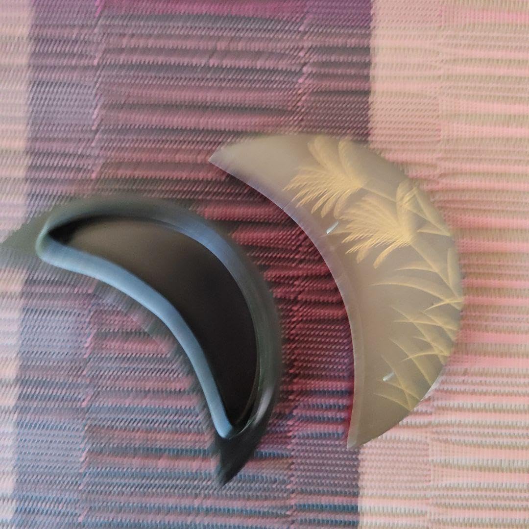 輪島塗 鈴虫蒔絵 三日月型香合 【公式通販】