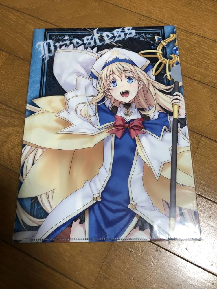 Amazon.co.jp: クリアファイル ゴブリンスレイヤー 令嬢剣士 女神官