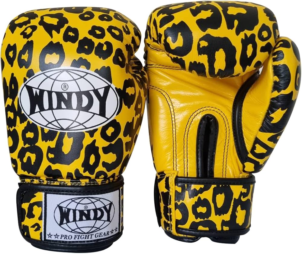 WINDY ボクシンググローブ レオパード柄 Amazon.co.jp: ウィンディ