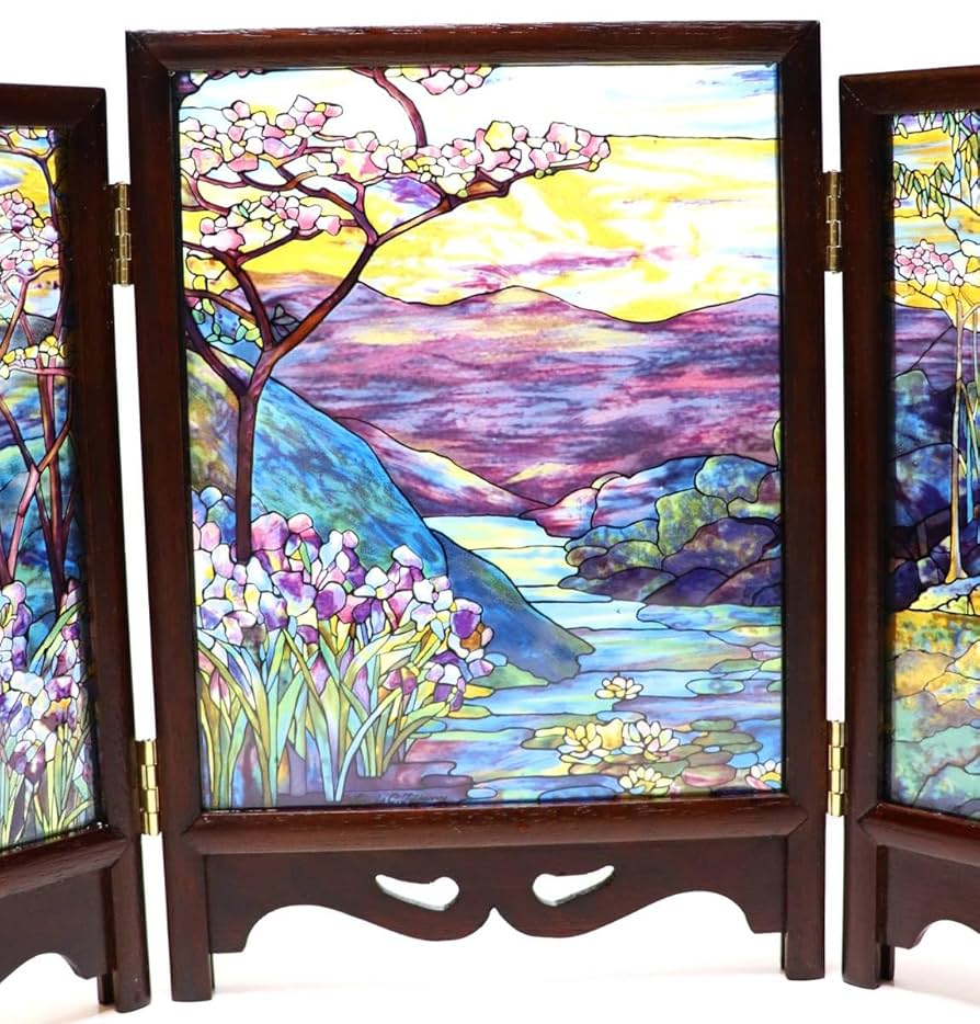 レア ルイスティファニー 百合 ユリ ステンドグラス レア ルイス