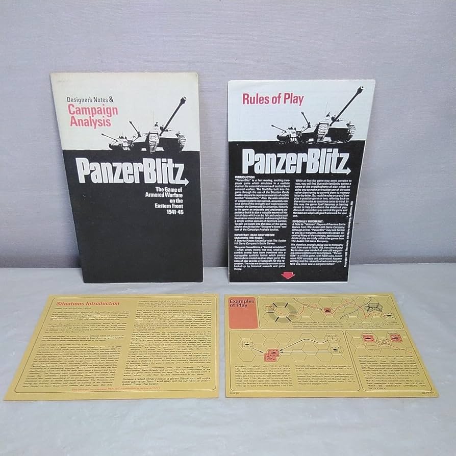 PanzerBlitz パンツァーブリッツ ボードゲーム ボードゲーム