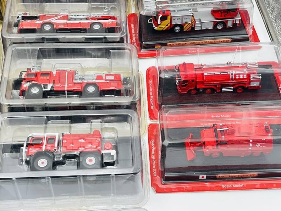 世界の消防車コレクション Amazon | 週刊 世界の消防車 各種 22台 ミニカー
