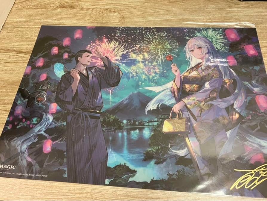 MTG 放浪皇 バスリ•ケト プレイマット 2枚セット【在庫整理 セール中