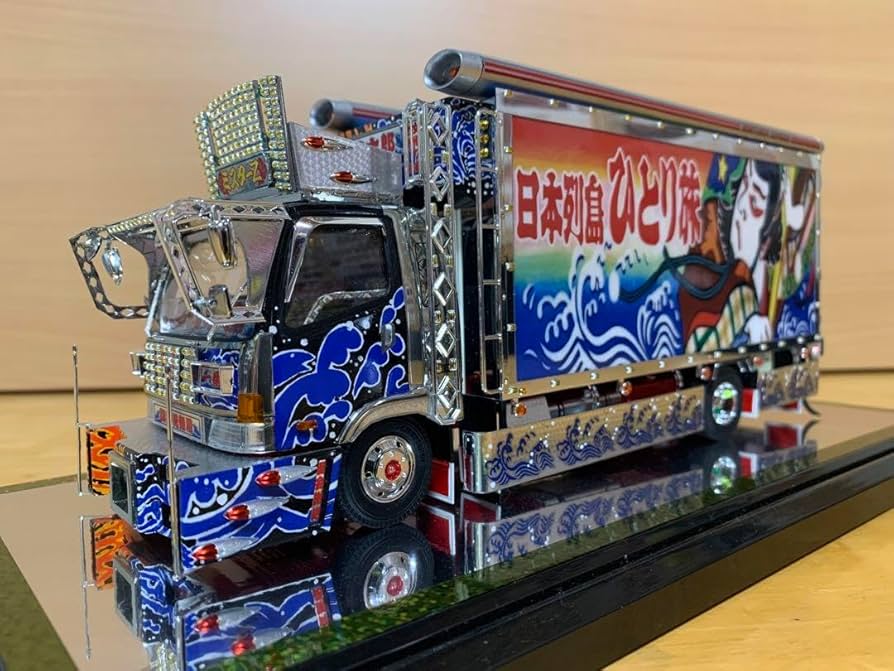 激レア当時品初期版デコトラプラモデル勇加丸+美弥丸 バラ売り可 激