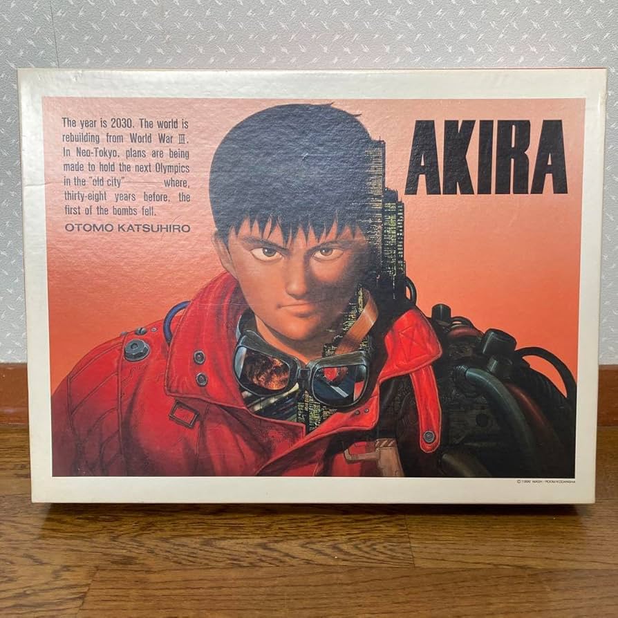 大友克洋 AKIRA パズル 完成品 額縁付き 大友克洋 AKIRA パズル 完成品