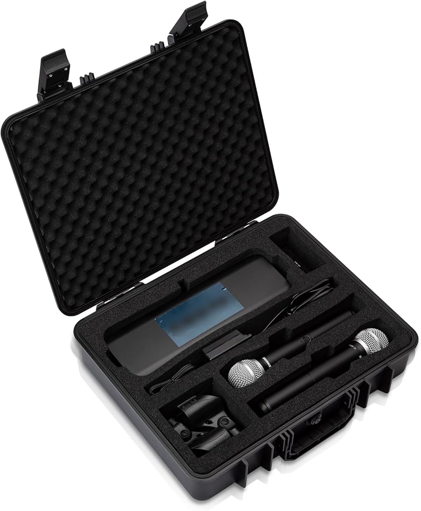 Amazon.com: Tankenlid Wireless Mic Case - Hard Shell Case