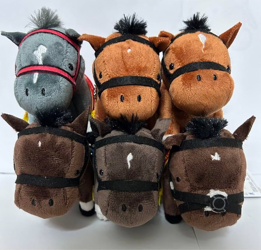 サラブレッドコレクション マスコットボールチェーン 8個 サラブレッド