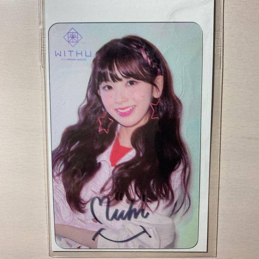 みいひ 直筆サイン NiziU NiziU みいひ FC特典 直筆サイン