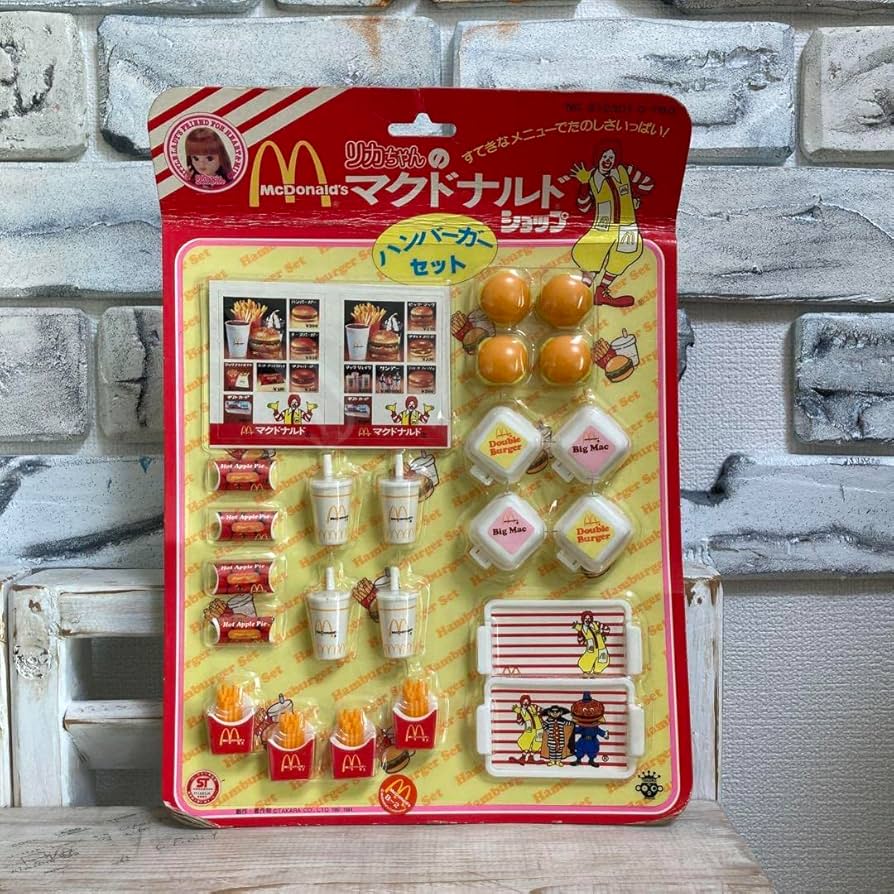 Amazon.co.jp: マクドナルドショップ ハンバーガーセット リカちゃん